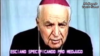 Io sono convintissimo dell'autenticità dei messaggi di Medjugorje e delle apparizioni della Madonna