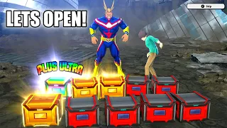 Opening 50 PLUS ULTRA ROLL Cases! | MY HERO ULTRA RUMBLE (My Hero Academia)