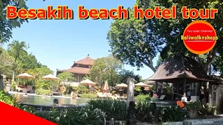 BESAKIH BEACH HOTEL TOUR || Sanur Bali