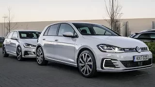 2018 VW GOLF GTi vs Golf GTE - Test Drive & Top Trumps