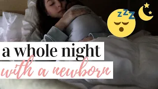 REALISTIC NIGHT WITH A NEWBORN 2020 | 7 WEEK OLD BABY | TERRIBLE SLEEPER