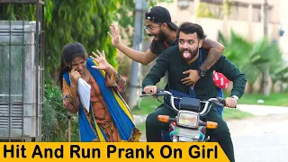 Hit and Run Prank (Ft. Hit Pranks) @CrazyPrankTV