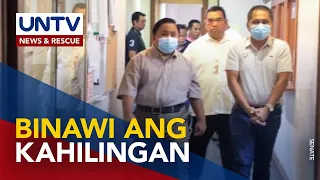 Naka-detineng si ‘Senior Agila’ at 3 SBSI members, binawi ang hiling na makauwi sa Surigao