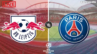 RB LEIPZIG vs PSG 🔴 Live Champions League Semi-Final Football Watchalong