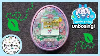 Tamagotchi On WONDER GARDEN Unboxing! + Connecting to the Fantasy Meets | PandaBunny