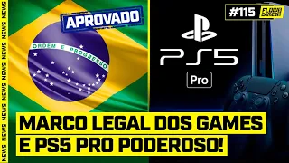 Marco Legal dos GAMES APROVADO e PLAYSTATION 5 PRO PODEROSO - #FGN #115