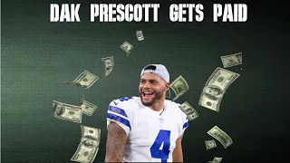 Dak Prescott Signs MEGA Deal w/ Cowboys Reaction & Breakdown