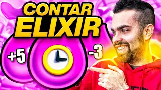 CONVIÉRTETE EN PRO🥵APRENDIENDO A CONTAR EL ELIXIR!!! CLASH ROYALE - KANARIOOO