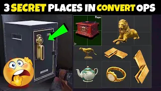 3 SECRET PLACES FOR GOLD LOOT IN CONVERT OPS - ARENA BREAKOUT