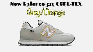 New Balance 574 GORE-TEX Grey Orange