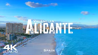 ALICANTE 2024  🇪🇸 Valencia Drone Aerial 4K Drones | Spain España