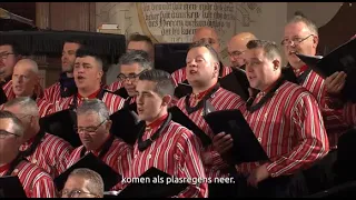 Concert Chr. mannenkoor Eiland Urk o.l.v. G. Schinkel in Elburg Orgel: H. v.d. Meij Piano: J. Schenk