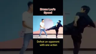 Real Bruce Lee kung fu, you lose in the middle of a move #kungfu