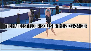 The Hardest Floor Skills in the 2022-2024 CoP (WAG)