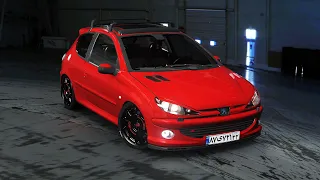 Assetto Corsa Ultra Graphics with Peugeot 206 GTi Ultra Graphics with Peugeot 206 GTi