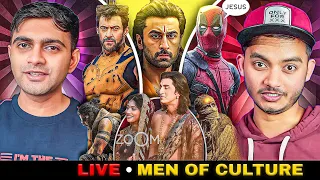 🔴 Ramayan Looks better than ADIPURUSH - Kalki teaser - Deadpool 3  MEN OF CULTURE 126