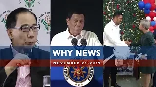 UNTV: Why News | November 21, 2019