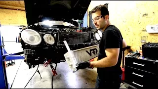 E55 AMG BUILD PT 1 -  VRP Heat Exchanger Install & Parts discount Code.