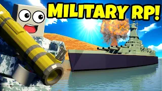I Found the BEST Military Lego RP in Brick Rigs Online Servers!