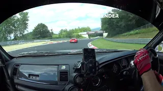 I broke down on the Nurburgring.....