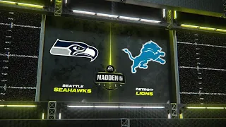 Madden 24 - Seattle Seahawks @ Detroit Lions - Week 2