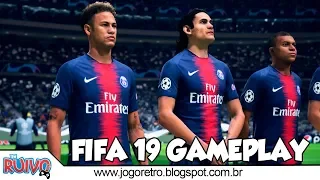 FIFA 19 Demo - Juventus x PSG no Xbox One (1080P Gameplay)