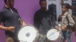 SRAZI BAND BAJA|| Srazi marriage in doda|| Bhaderwahi song in flute|| desi culture|| dhol band baja👇