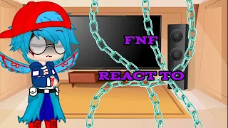 Fnf react to Animations but everyone sings it [Description]