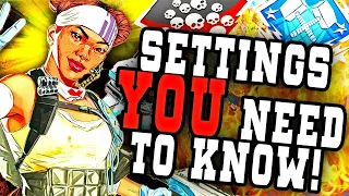IMPORTANT Best Apex Legends Settings For ALL CONSOLE Players In Apex Legends Season 5!!