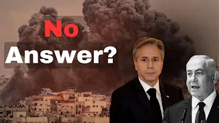 Blinken Was Asked Tough Questions About Netanyahu. His Response… | #israel #gaza #hamas #palestine