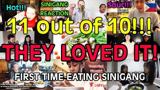 10 Amazing Foreigner Reactions to Filipino Sour Soup Sinigang | They Loved It!