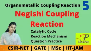 Negishi Coupling Reaction | Organometallic Coupling Reaction | CSIR-NET | GATE | MSc