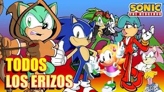 Toda la Raza Erizo en "Sonic The Hedgehog" | Emerald Planet