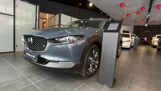 2021 Mazda CX-30 2.0 AT. Start Up, Engine, and In Depth Tour.