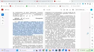 Aprobación del Presupuesto Institucional de Apertura (PIA) en las entidades públicas - 25/04/2023