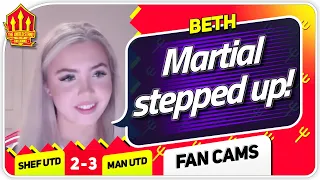 BETH! POBGA SHOWED FIGHT! Sheffield United 2-3 Manchester United Fan Cam