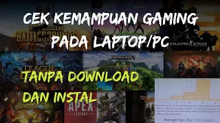 Cek Support Game tanpa Download dan Instal Dulu #benchmark