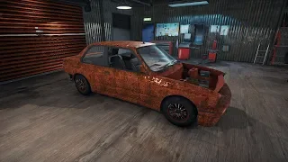 BMW M3 E30 - Full Junkyard Restoration Timelapse - Car Mechanic Simulator 2018 CMS18