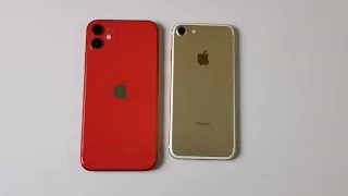 IPhone 11 vs IPhone 7 - Speed Test!!