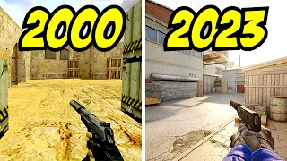 Evolution of Counter-Strike Games 2000-2023