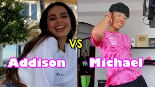 Addison Rae vs Michael Le ✨🌠 Tik Tok Dance Compilation