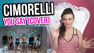 Vocal Coach Reacts to Cimorelli-You Say Cover