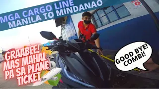 MAGKANO GASTOS MAGPA CARGO NG MOTOR | MANILA TO MINDANAO | HONDA CLICK | Cargo Line To Mindanao