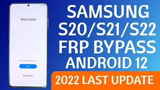 NEW Update 2022 - Samsung Galaxy S20/S21/S22 Android 12 FRP Bypass Without PC [ Bixby Not Work Fix ]