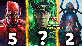 Top 10 MOST POWERFUL Characters in Marvel ??  ( HINDI )