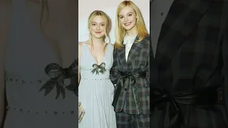 The Fanning Sisters ♥ #shorts #dakotafanning #ellefanning