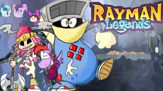LEGENDARIAMENTE CONOS!! | Rayman Legends con amigos Parte 2 #YoSoySmashu