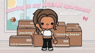 📦 moving to my dream apartment in toca world *NYC* | *with voices* | toca life world roleplay