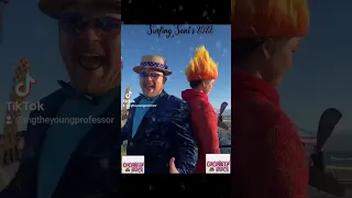 Snow Miser and Heat Miser Take Over Surfing Santas of Cocoa Beach #christmas #host #bestinclass