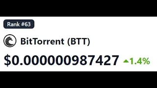 ✅🆓 -BitTorrent (BTT)/USDT - на коррекции покупаем #bittorrent #btt #криптовалюта #крипта #крипто